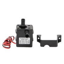 3M 240L/h 브러시리스 모터 잠수정 워터 펌프 용 미니 DC12V, 검은색