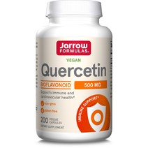 재로우 케르세틴 500mg 베지 캡 글루텐 프리 비건, 200정, 1개