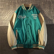 커플코트 타입 야구복 남성 여성 트렌드 봄가을 계절 멋진 와이드 루즈핏 4998781758, 2XL, 그린 462 더블레이어 퀄리티