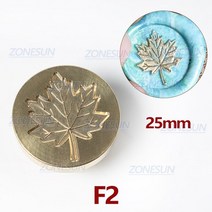 압인기 ZONESUN 왁스 인감 스탬프 식물 씰링 황동 헤드 나무 손잡이 빈티지 레트로 초대장용, 17 F2
