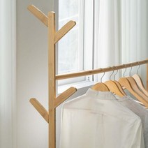 원목헹거 셀프촬영 이동식헹거 집꾸미기 모던 공간활용 옷행거 1인가구, 100cm(대)