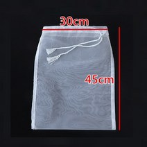 집들이선물 맥주 제조기 생맥주 기계 수제맥주 만들기 키트 홈바 가정용 혼술홈 브루 필터 가방 양조 재사용 가능한 주방 식품 필터 가방 여과기 너트 우유 주스 필터 용 미세 메쉬, 300메쉬 48미크론, 30x45cm