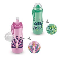 누크 퍼스트초이스 스포츠컵 물병 450ml, 카멜레온