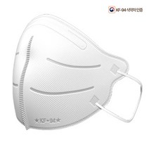 스타KF94 일명 칼국수면 귀끈 스타 방역용 마스크 대형 100매-화이트, 단품, 단품