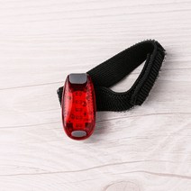 LED 자전거안전등 밴드형 클립형 자전거후미등, 단품