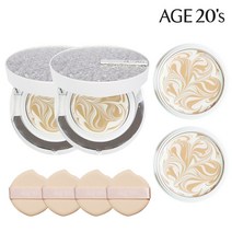 에이지투웨니스 AGE20s 에센스 커버 팩트 HL 화이트 본품2개 리필2개, HL 23호 화이트 본품2개 리필2개