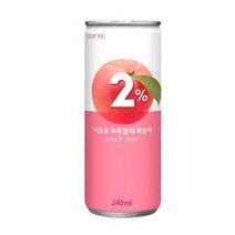 칠성 갈증해소 아미노산 2%부족할때 복숭아 캔 스포츠음료 이온음료 240ML 30개, 18세트