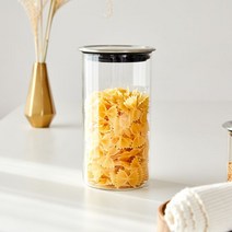 글라스락 스텐뚜껑 내열유리캐니스터 1000ml
