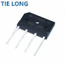 신제품 및 정품 IC 브리지 정류기 10PCs D10XB60 10A 600V D10 XB60, 한개옵션0