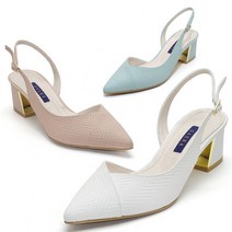 [AK PLAZA] [세라]SAERA S21G001 슬링백핑크 민트 화이트 5CM