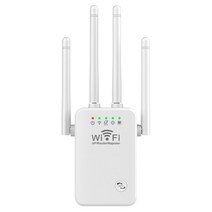 신호 부스터 증폭장치 Xnyocn 무선 와이파이 리피터 1200Mbps 라우터 부스터 2.4G 장거리 익스텐더 신호 증, 01 White_02 EU