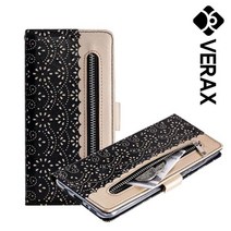 기타 바보사랑[베락스]아이폰X 라인 웨딩 스탠드 카드 가죽 케이스 P191, 핫핑크