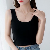 옷자락 [옷자락] 여자 페스티벌 여름피서룩 민소매 배꼽티 나시티