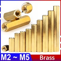 pcb 서포트 m2 지지대 황동 육각 중공 필러 더블 패스 암나사 브래킷 컬럼 암 PCB 마더 보드 개스킷 너트, 01 M2_01 3mm  (30Pcs)