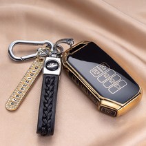 기아 스마트키 키케이스 K8 올뉴 K3 쏘렌토 MQ4 쏘렌토하이브리드 K5 DL3 3세대 스포티지QL 더뉴카니발 KA4 K7프리미어 셀토스 EV6 니로 SG2 적용 키케이스 키홀더, F타입, 블랙