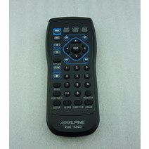 알파인 카 오디오 액세서리 DVA-xxx 시리즈 DVD 호스트 리모컨 RuE-4203