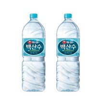 백산수 유라벨 2L X 12개
