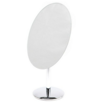 타원형 미용 거울, 크롬도금 2개