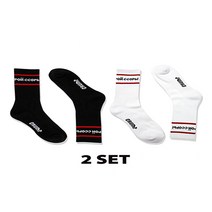 크럼프 [삭스] 레터링 (CA0003)-2set - BLACK
