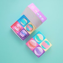 [푸름웰니스] 천연 버블 배쓰밤 거품 입욕제 4종 세트 (4가지 향) (1box), 배쓰밤 1BOX