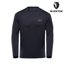 블랙야크 남성 BAC명지티셔츠 1BYTSS1007 BK