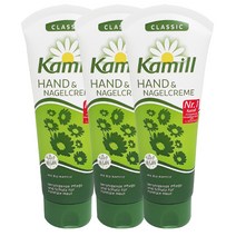 카밀 핸드 앤 네일크림 클래식, 100ml, 3개