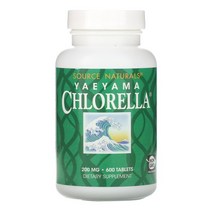 소스내츄럴스 Yaeyama 클로렐라 200 mg 600 정, 600 Count