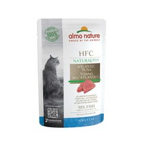 알모네이쳐 HFC 고양이 습식파우치 대서양참치 55g x 12개