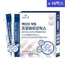 오늘의건강 액티브 락토 프로바이오틱스 1.5g x 30포 x 10박스 17종 생유산균, 1개, 기본