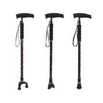 노인 지팡이 접이식 10단 세발 삼발 보행 실버 효도 선물, 삼발형