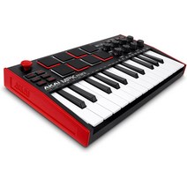 아카이 AKAI 프로페셔널 MPK Mini MK3 25키 USB MIDI 키보드 컨트롤러, 블랙