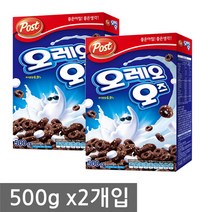 [동서식품] 포스트 오레오 오즈 500g x2개입/포스트/시리얼, 필수선택:3. 콘푸라이트600g x 2개입