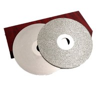 Uranne-100mm 전기 도금 에머리 다이아몬드 그라인딩 디스크 폴리셔 옥 마노 유리 조각 모따기 1 개, 23 single side 1000