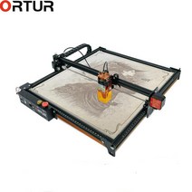 ortur 레이저 마스터 2 프로 s2 압축 스팟 cnc 32비트 마더보드 lasergrbl(lightburn) 새로운 눈 보호 고정 초점 400×400mm