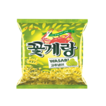 크라운 꽃게랑 와사비 과자, 70g, 4개입