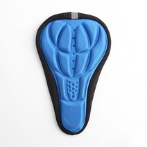 현모양처 메모리폼 쿠션 자전거 안장(블루)안장커버 자전거, 상세페이지 참조
