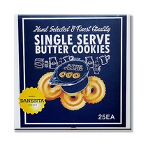 단케이크 싱글댄케이크 버터쿠키 25입 1개 낱개포장, 432g, 1세트
