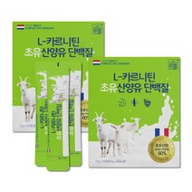 L-카르니틴 초유산양유 단백질 초유산양혼합단백분말 60% 2g x 30포, 2개