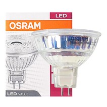 오스람 LED MR16 4.5W 6W 할로겐대체 GU5.3 고효율 LED전구, 6W 전구색(827)