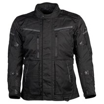 Tourmaster Transition 방수 통기성 아머드 투어링 오토바이 재킷, 3X-Large_Black