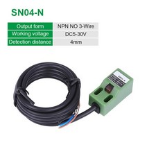 기울기 센서 건물 지증 경사계 1pc 금속 탐지 sn04-n 근접 스위치 금속 검사, sn04-n1