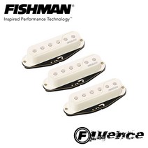 Fishman - Fluence Single Width Pickup Set / 피쉬맨 플루언스 싱글 픽업 세트 (White), *, *, *
