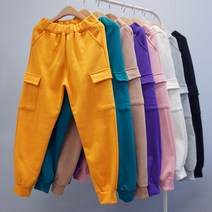 (자체제작)도비 카고 기모 조거팬츠 (8color)