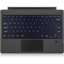 서피스독 서피스프로 USB허브 도킹스테이션 블루투스 키보드 microsoft호환, 백라이트, 서피스 프로 4용