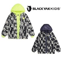 블랙야크키즈 아동공용 가볍고 따뜻하게~ BK레터링후드플리스자켓1905_평촌점