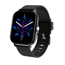 통화가능스마트워치 가성비스마트워치 Xiaomi 삼성 안드로이드 전화 reloj inteligente mujer 사용자 정의 다이얼 스마트 시계 여성 블루투스 통화 시계, 검은색