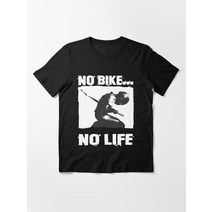 오토바이 티셔츠 긴팔티 탱황 no bike no life t shirt for cagiva beta suzuki honda cfmoto aprilia husqvarna, s, mi001