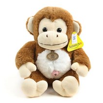 (주)아망스토이 아망스 굿몽키 봉제인형 다크브라운-대형(38cm), 1