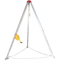 맨홀 동굴 소방 인명구조용 삼각대 삼각구조대 공사장, A type - 1200파운드 + 안전벨트