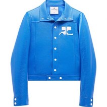 꾸레쥬 Courreges 비닐 재킷 블루